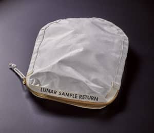 Gavels 'n' Paddles: Apollo 11 moon bag, $1.8 million, Sotheby’s