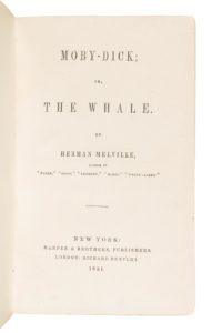 Gavels 'n' Paddles: Copy of Moby Dick, $9,600, PBA Galleries