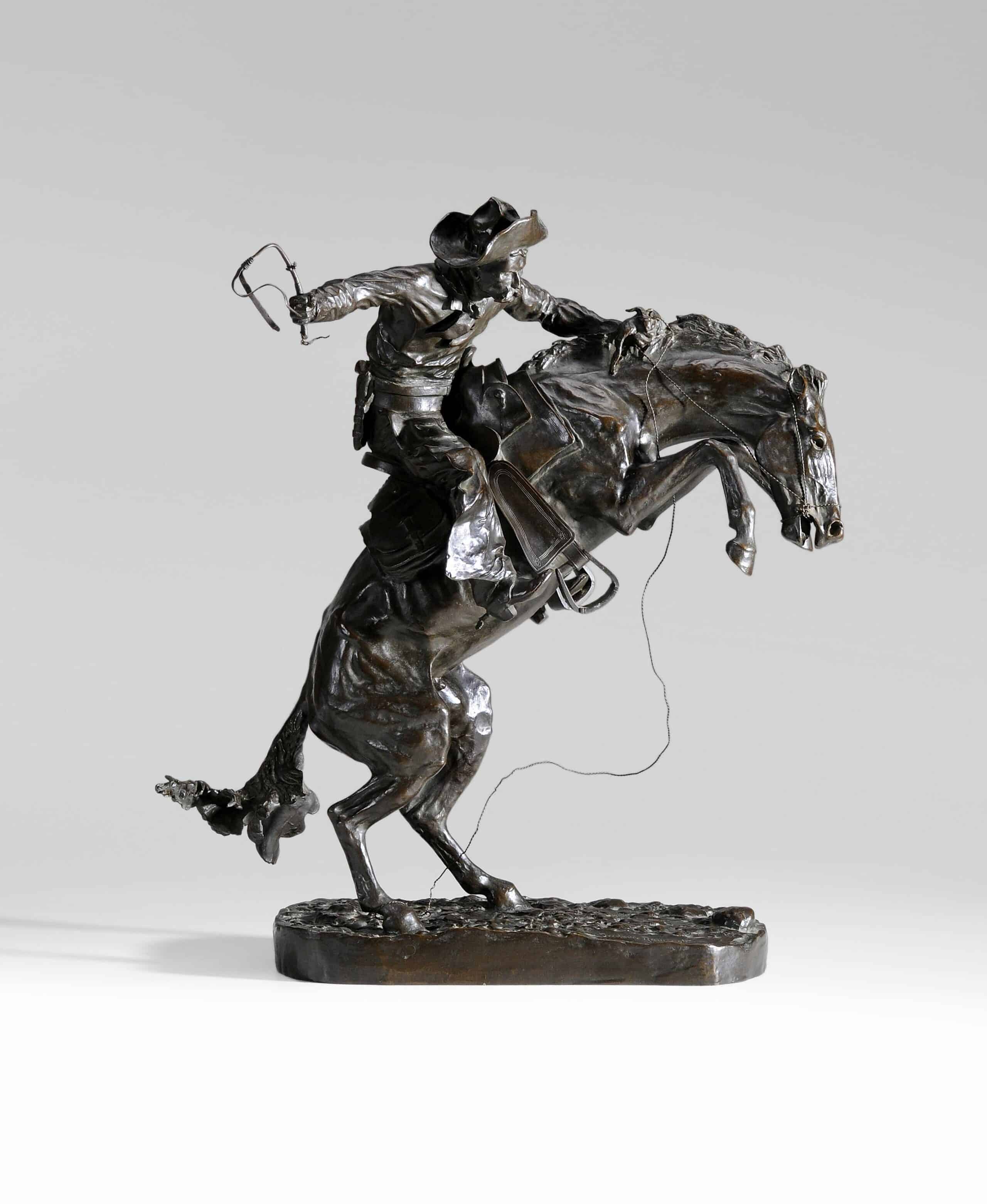 Gavels 'n' Paddles: Remington’s Bronco Buster, $510,000, Brunk Auctions