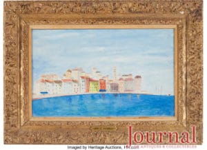 Gavels 'n' Paddles: 1955 painting done by JFK, $162,500, Heritage Auctions