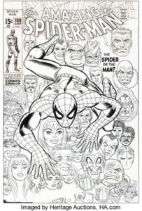 Original Cover Art for The Amazing Spider-Man #100 May Bring $300,000 at Heritage Auctions