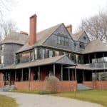 the isaac bell house in newport rhode island shingle style