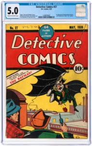 Gavels 'n' Paddles: Copy of Detective Comics #27, $569,275, Hake’s Americana
