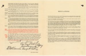 Gavels 'n' Paddles: Babe Ruth signed contract, $282,325, Goldin Auctions