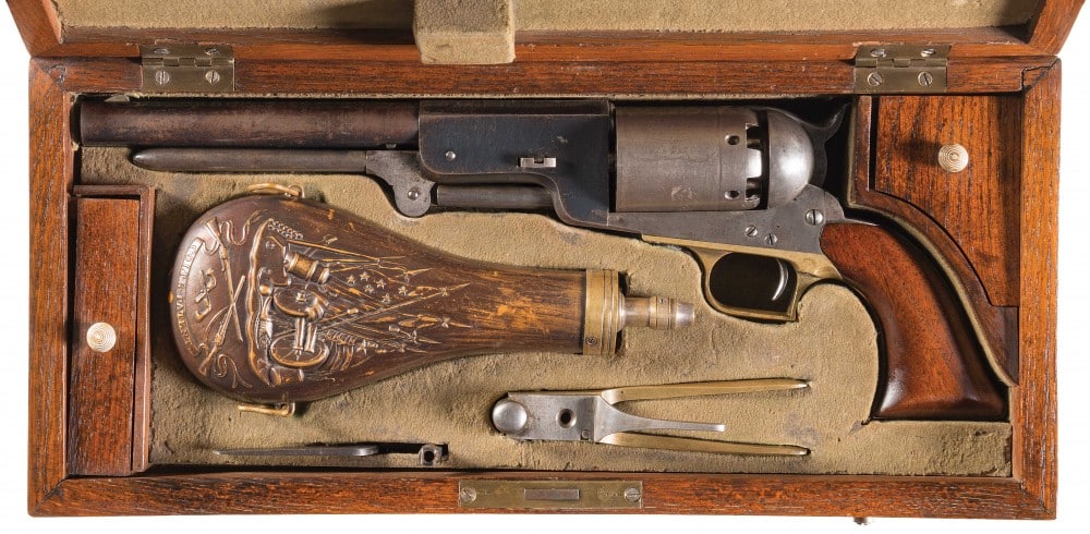 Gavels 'n' Paddles: Colt percussion revolver, $1.84 million, Rock Island