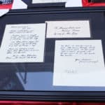 Lane Beauchamp Broadway Flea Market and Grand Auction The Phantom of the Opera Michael Crawford signed invitation photo by Joy Nelson IMG 0433