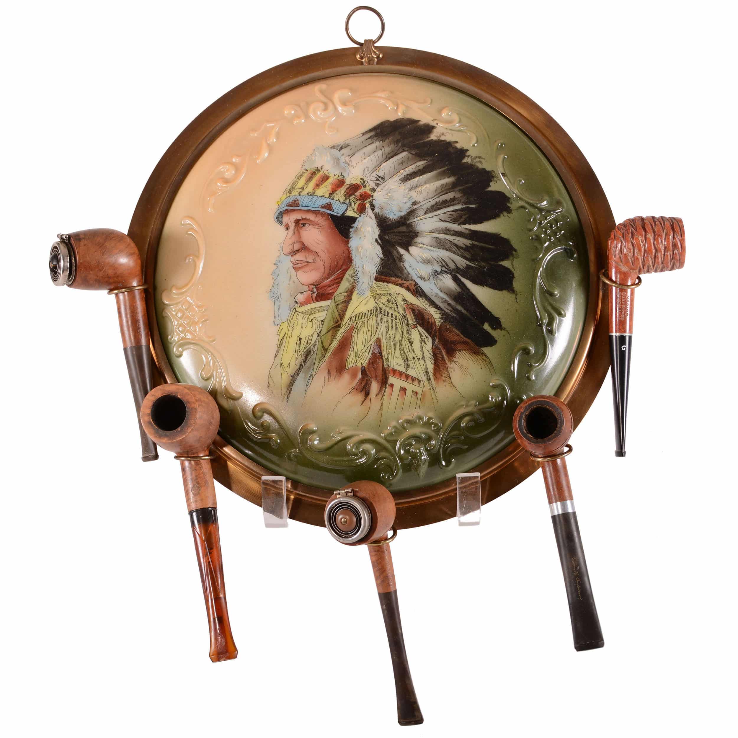 Gavels 'n' Paddles: Wave Crest pipe holder plaque, $13,000, Woody Auction
