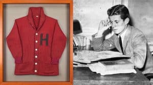 Gavels 'n' Paddles: JFK’s Harvard sweater, $34,140, RR Auction