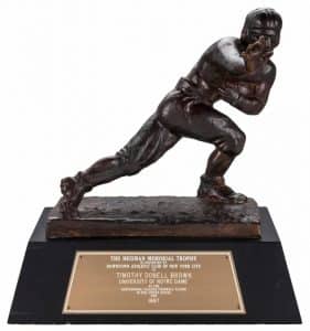 Gavels 'n' Paddles: Tim Brown Heisman Trophy, $435,762, Goldin Auctions
