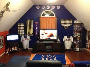 Decorating with Sports Memorabilia