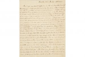 Gavels 'n' Paddles: Jane Austen letter, $200,075, Bonhams