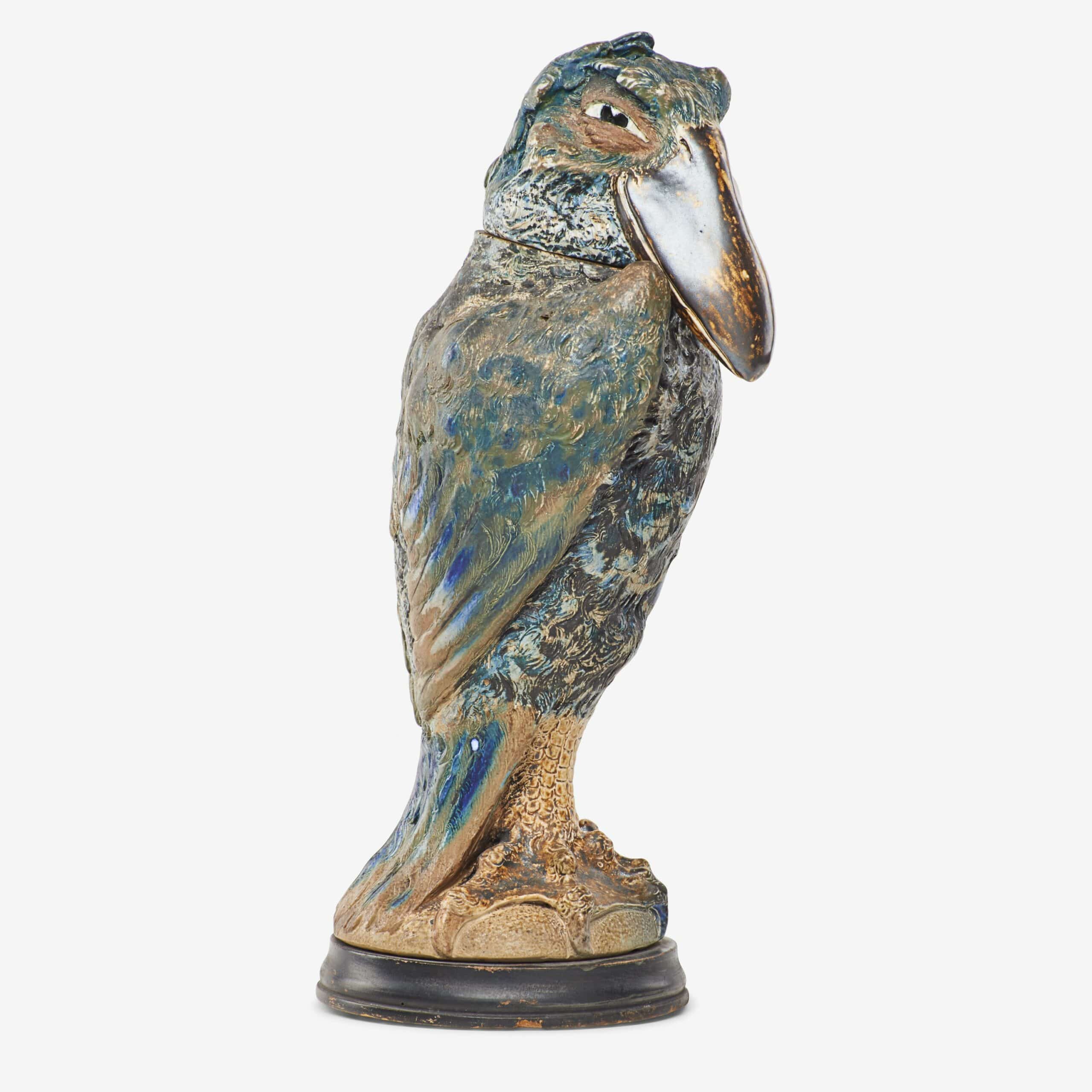 Gavels 'n' Paddles: Martin Bros. tobacco jar, $62,500, Rago Auctions