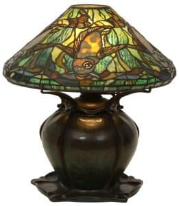 Gavels 'n' Paddles: Tiffany aquatic fish lamp, $193,600, Fontaine's Auction