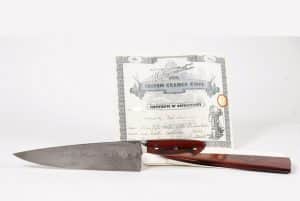 Gavels 'n' Paddles: Anthony Bourdain knife, $231,250, Lark Mason