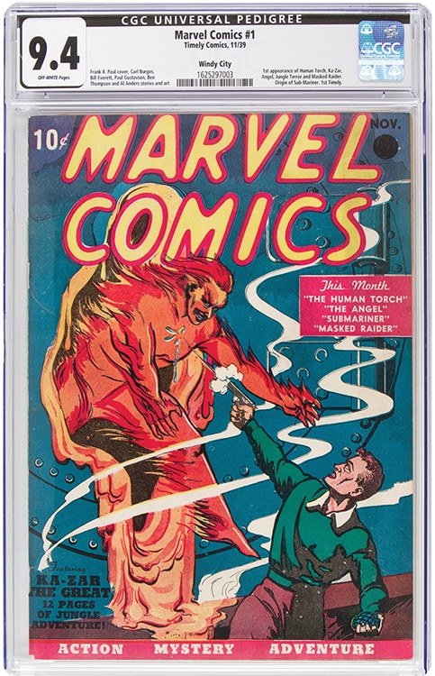 Marvel Comics #1 $1,26 mil
