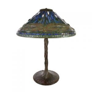 Tiffany Dragonfly lamp, $180,000, Michaan’s