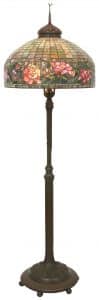 Tiffany Peony Border lamp, $151,250, Fontaine’s Auction