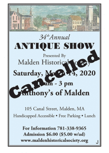 Shows cancelled as country deals with Caronavirus