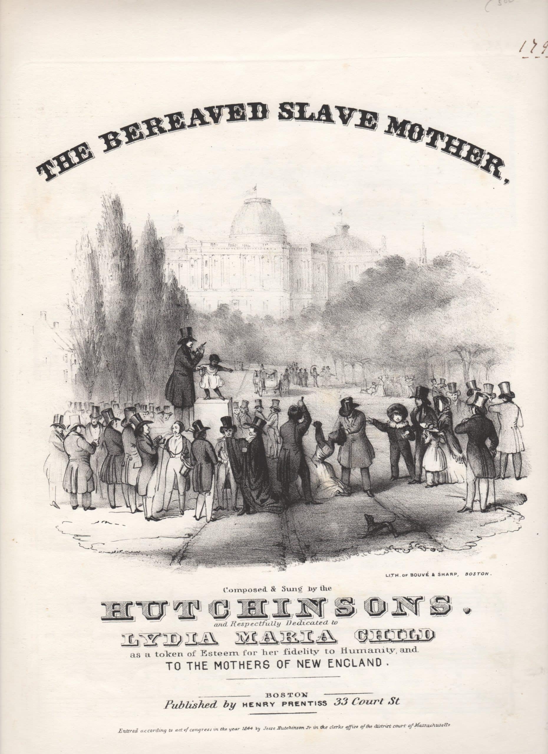the bereaved slave mother