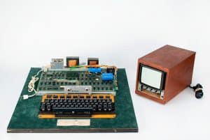 Apple-1 computer, $458,711, RR Auction