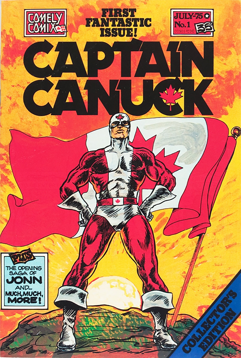 Created by cartoonist Ron Leishman and artist-writer Richard Comely, Captain Canuck first appeared in Captain Canuck #1 (July 1975), published by Comely Comix.