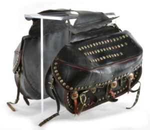 vintage leather saddlebags for motorcycles