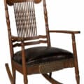Rocking chair given by Bob Dylan to his best friend Louie Kemp in 1974 when Dylan and The Band toured the U.S.
