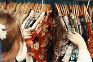 2020 – A Big Year for Old Clothes: Although fashion spending with the exception of ‘loungewear’ is down a record 79% since Covid forced Americans to start working from home last April, industry data suggests that secondhand and vintage are on the rise.