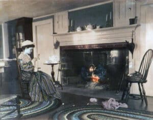 At Nuttinghame, Comfort and a Cat