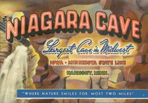 NIagara Cave Postcard