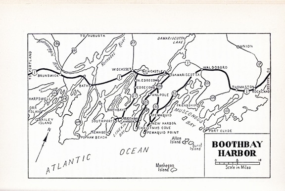 Boothbay Harbor Map