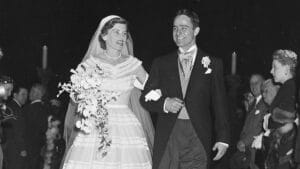 Eunice Kennedy and Sargent Shriver wed in 1953