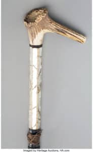 A hardstone and rosewood walking cane in the manner of Fabergé, early 20th  century, Gold Boxes, Fabergé and Objects of Vertu, 2022