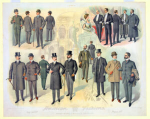American Tailor and Cutter illustration, November, 1893