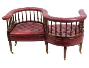 Victorian kissing chair sale