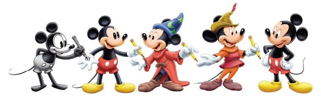 Mickey Mouse and Friends ''100 Years of Music and Wonder'' Deluxe Print –  Disney100 Special Moments