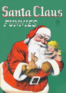 Santa Claus Funnies, a special holiday issue from Dell, 1946.