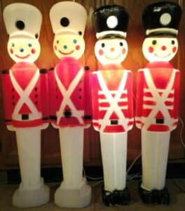 Vintage Empire Toy Soldier Nutcracker Christmas Blow Mold Carolina  Enterprises