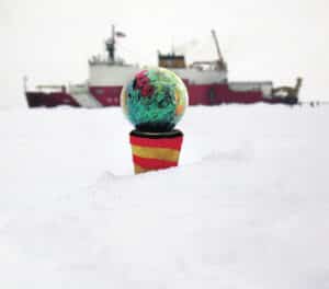 A Planet placed at the North Pole