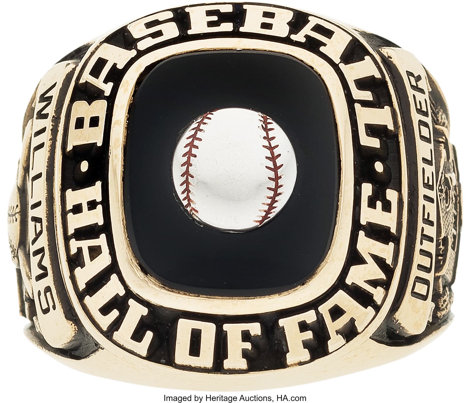 Ted Williams HOF ring, $444,000, Heritage Auctions