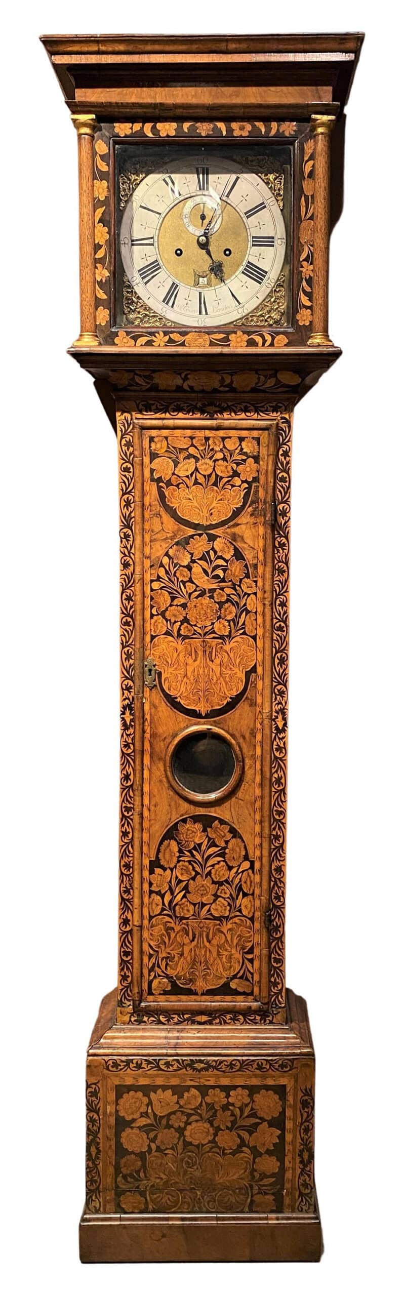 17th Century William and Mary Grandfather Clock