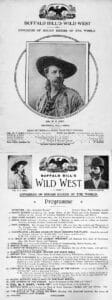 Buffalo Bill’s Wild West Congress of Rough Riders of the World program