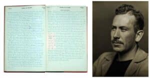 John Steinbeck’s personal journal, $70,000, Bonhams