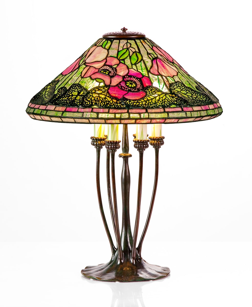 Tiffany Poppy lamp