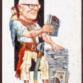 Portrait of Bill Blackbeard, ink and gouache original by Alfredo Alcala. San Francisco Academy of Comic Art Collection, The Ohio State University Billy Ireland Cartoon Library & Museum