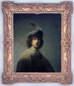 Isabella’s first major purchase following receiving her inheritance from her father: Rembrandt’s 
Self Portrait, Age 23.