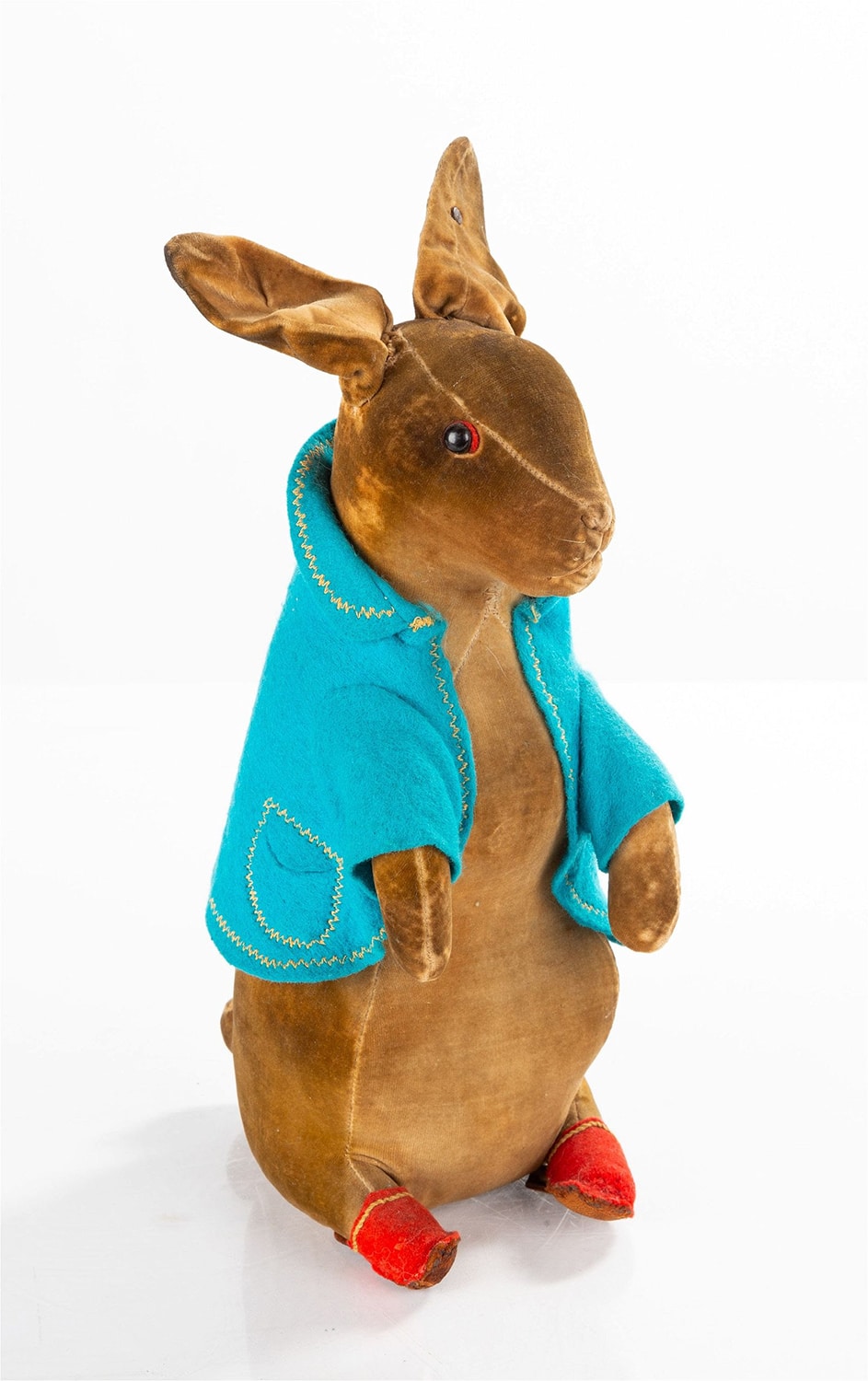 Steiff Peter Rabbit doll, $11,875, Cottone Auctions