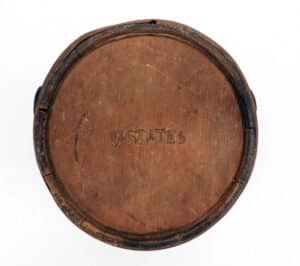 Continental Army canteen,