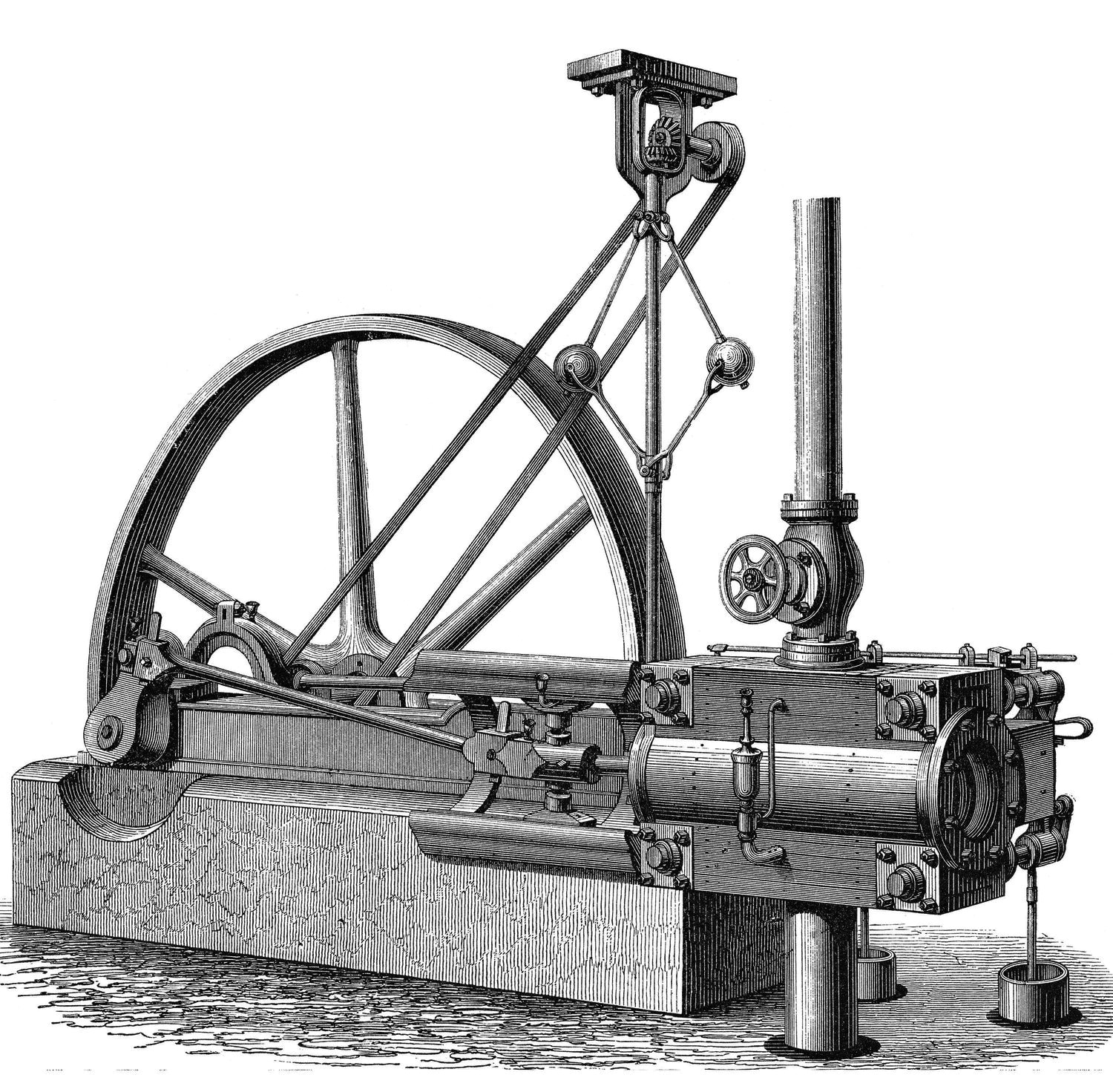 Bradley steam engine