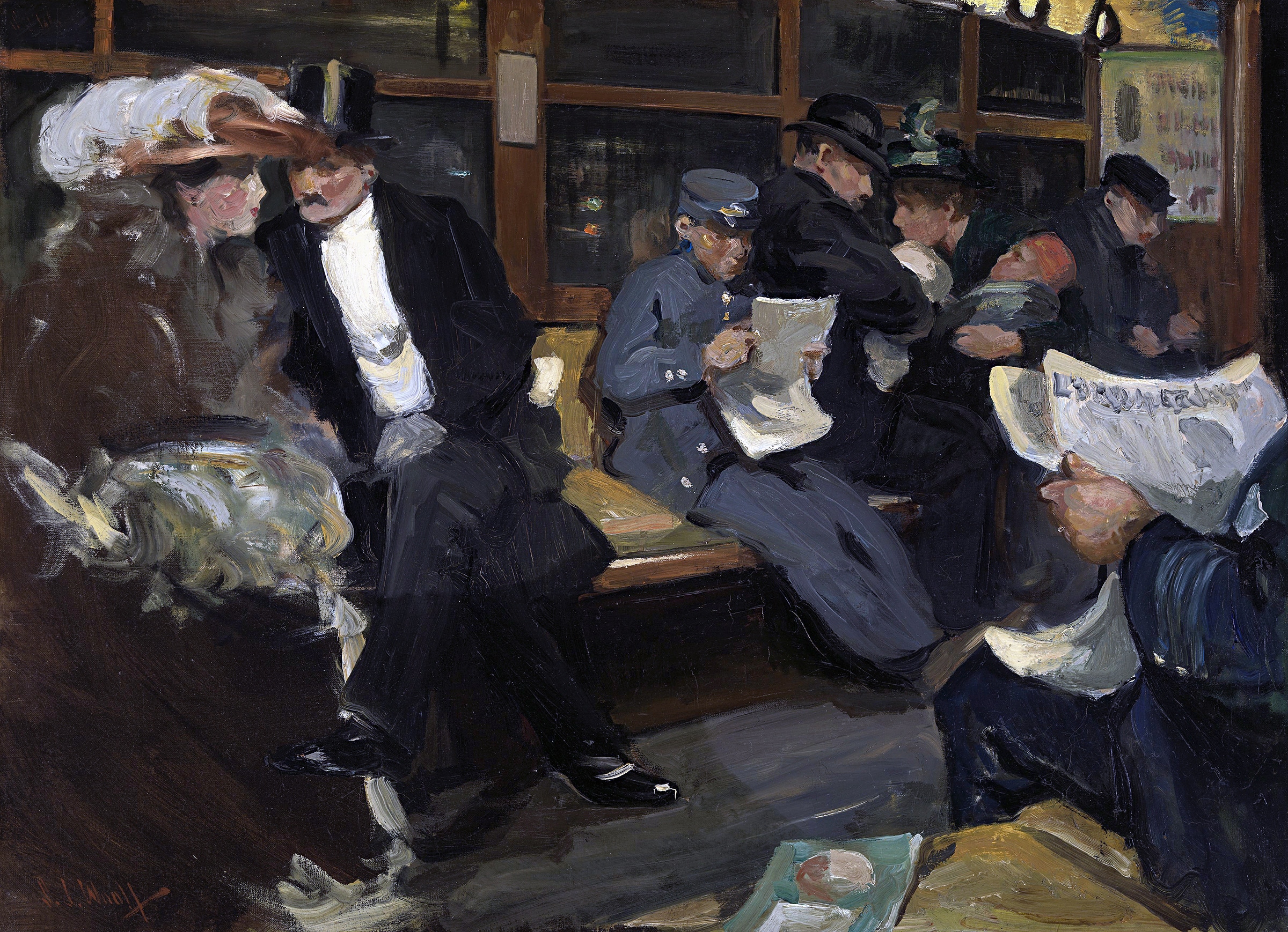 Samuel Woolf, The Under World, ca. 1909–10. Oil on canvas, 22 ½ x 30 ½ in. Virginia Museum of Fine Arts Purchase, Funds provided by a private Richmond foundation. ©Virginia Museum of Fine Arts. Photo: Travis Fullerton.